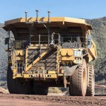 משאית מכרות קטרפילר אוטונומית במכרה Brucutu בברזיל